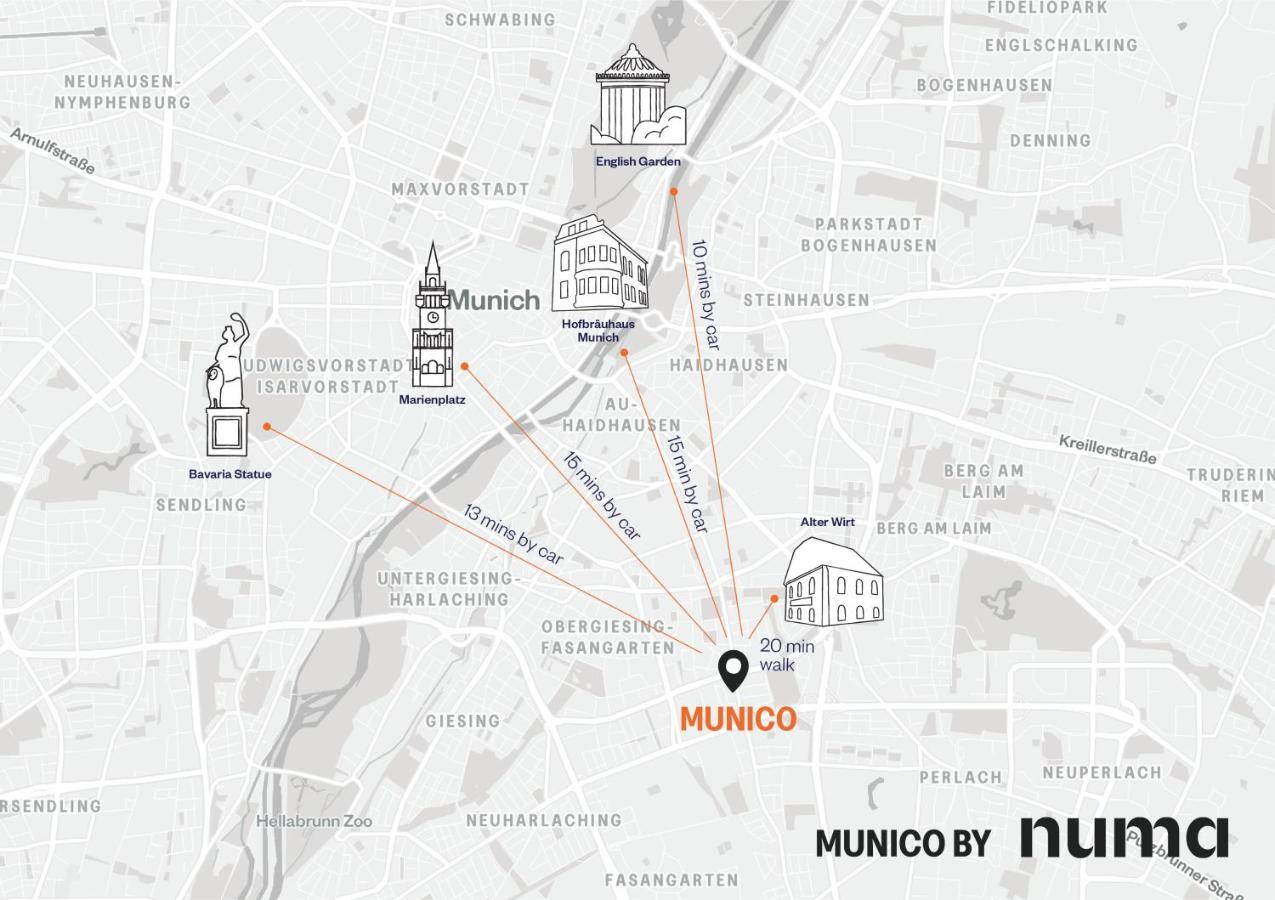 Numa Munich Munico公寓式酒店 外观 照片